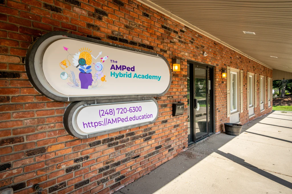 AMPed Hybrid Academy Front Entrance